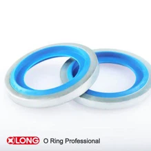 Kék NBR Bonded Seals önközpont